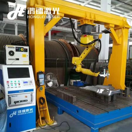 六軸機(jī)器人三維激光切割機(jī) 金屬拉伸件異形管件切孔、切邊